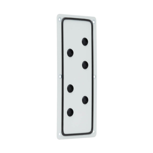 Tripp Lite series SmartRack Cable Gland Plate for NEMA-Rated Enclosure Cabinets, 6 Ports (0.5 in.)