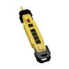 a9932142913c0d10a44268dae20611d2 Tripp Lite series Power It! 6-Outlet Safety Power Strip, 9 ft. (2.74 m) Cord & Clip, Hang Holes, Safety Covers, GFCI Plug - TLM609GF