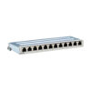 a999cd164158657e8679adfae5ffeea5 Tripp Lite series Cat6a STP Patch Panel, 12 Ports, DIN Rail or Wall Mount, TAA