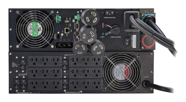 a9d747463d0bf28bef149f66bc7c2b44 Tripp Lite SmartOnline 5kVA 4.5kW 120/208V Online UPS, Stepdown Transformer, Maintenance Bypass, L6-30P, 5-20R/L6-20R/L6-30R, 6U - SU5000RTFMB