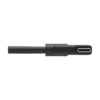 Tripp Lite series USB-C Cable (M/M) - USB 3.2 Gen 1 (5 Gbps), Thunderbolt 3 Compatible, Right-Angle Plug, 2 m (6.6 ft.)