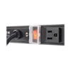 Tripp Lite series 8-Outlet Vertical Power Strip, 120V, 15A, NEMA 5-15P, 15 ft. (4.57 m) Cord, 24 in., Black Housing