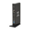 Tripp Lite series USB-A / USB-C Dual Display Docking Station - 1080p 60 Hz HDMI, USB 3.x (5Gbps) and USB 2.0 Hub Ports, GbE