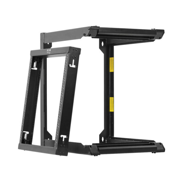 aa274686cf16794aba86a4bdd38f2c1d Tripp Lite series SmartRack 12U Wall-Mount 2-Post Open Frame Rack, Hinged Front, Heavy Duty