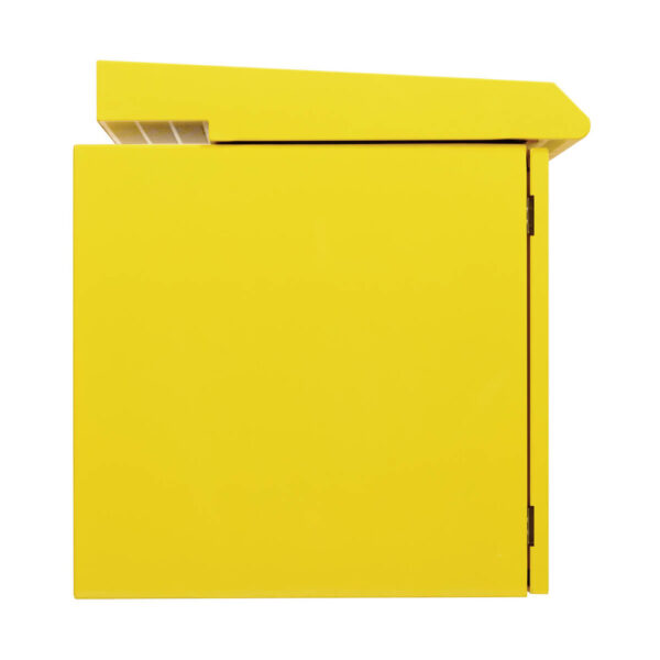 Tripp Lite series SmartRack Industrial Enclosure - NEMA 3R, Wall Mount, Metal, Locking, Fan With Thermal Switch, 23 in. Depth, 12U, Yellow