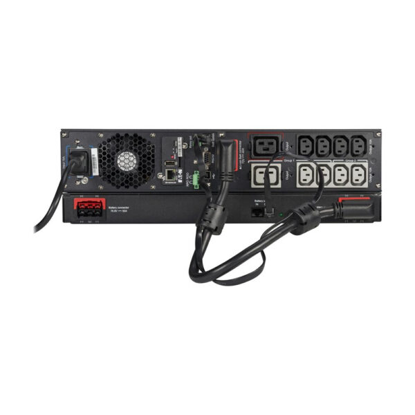 Eaton 9PX 3000VA 2700W 208V Double-Conversion UPS - L6-20P, 8 C13, 2 C19 Outlets, Lithium-ion Battery, 2U Rack/Tower - 9PX3000GRT-L