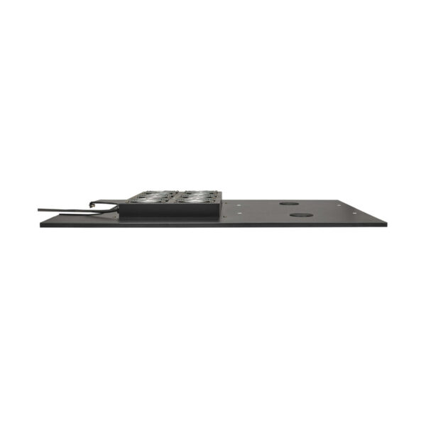 Tripp Lite series SmartRack Roof-Mounted Fan Panel for Wide Rack Enclosure Cabinets - 6 120V Fans, 630 CFM, 5-15P Plug