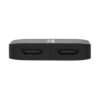 aaa39593c32f390151a048c56508422f Tripp Lite series USB-C Adapter, Dual Display - 4K 60 Hz HDMI, HDR, 4:4:4, HDCP 2.2, DP 1.4 Alt Mode, Black