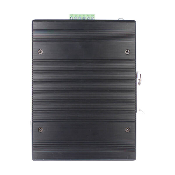 Tripp Lite series 4-Port Managed Industrial Gigabit Ethernet Switch - 10/100/1000 Mbps, 2 GbE SFP Slots, -40° to 75°C, DIN Mount, TAA