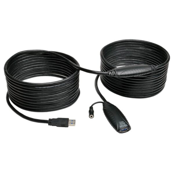 Tripp Lite series USB 3.0 SuperSpeed Active Extension Repeater Cable (A M/F), 10M (32.8 ft.)