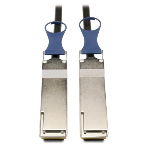 Tripp Lite series QSFP+ to QSFP+ 40Gb Passive DAC Copper Infiniband Cable, QSFP-H40G-CU1M Compatible, 1M (3.28 ft.)