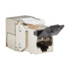 Tripp Lite series Cat8 STP Shielded Tool-Free Keystone Jack, 568A/568B, TAA