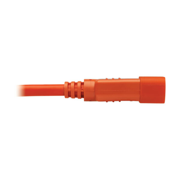 Tripp Lite series Power Cord C14 to C15 - Heavy-Duty, 15A, 250V, 14 AWG, 6 ft. (1.83 m), Orange