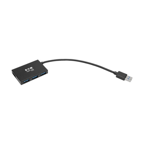 ab4e4299f47271a6cfa3a7fb1ebe2e02 Tripp Lite series 4-Port Slim Portable USB-A Hub - USB 3.x (5Gbps), Aluminum Housing