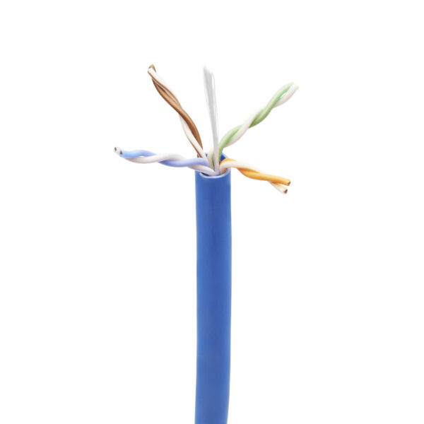 ab53e5cd911c6a707e8c5ae125cd4e9d Tripp Lite series Cat6 Gigabit Solid Core UTP Bulk Ethernet Cable, CMP-LP 0.5A Plenum, 100W PoE/PoE++, Blue, 1000 ft. (304.8 m)