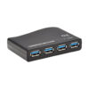 ab55a1f5ecc83f1b001a57d207af4216 Tripp Lite series 4-Port USB-A Mini Hub - USB 3.x (5Gbps), International Plug Adapters