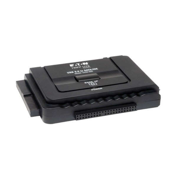 Tripp Lite series USB 3.0 SuperSpeed to Serial ATA (SATA) and IDE Adapter for 2.5 in. or 3.5 in. Hard Drives
