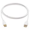 Tripp Lite series Safe-IT USB 2.0 Antibacterial Extension Cable (A M/F), USB 2.0, White, 6 ft. (1.83 m)
