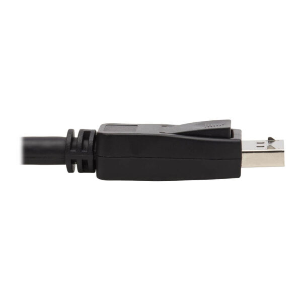 Tripp Lite series Dual DisplayPort KVM Cable Kit - DP, USB, 3.5 mm Audio (3xM/3xM) + DP (M/M), 4K, 4:4:4, 10 ft. (3.05 m), Black