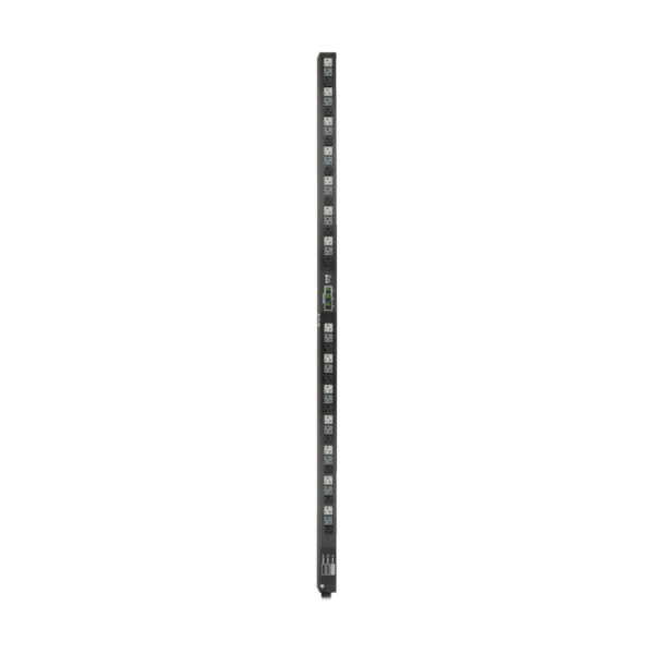 Tripp Lite series 5.7kW 3-Phase Local Metered PDU, 120V Outlets (42 5-15/20R), 208V L21-20P input, 6 ft. (1.83 m) Cord, 0U Vertical, TAA