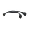 abaa6f742967dee89c6d40365cbeaf5e Tripp Lite series Extension Cord Y Splitter, NEMA 5-15P to 2x NEMA 5-15R - 13A, 125V, 16 AWG, 1 ft. (0.3 m), Black