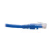 abc28580cff0ca302453b0f1427447a1 Tripp Lite series Down-Angle Cat6 Gigabit Molded UTP Ethernet Cable (RJ45 Right-Angle Down M to RJ45 M), Blue, 1 ft. (0.31 m)