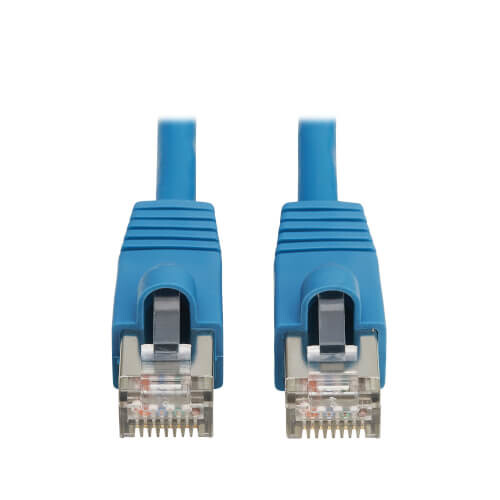 Tripp Lite series Cat8 40G Snagless SSTP Ethernet Cable (RJ45 M/M), PoE, LSZH, Blue, 1.5 m (4.9 ft.)