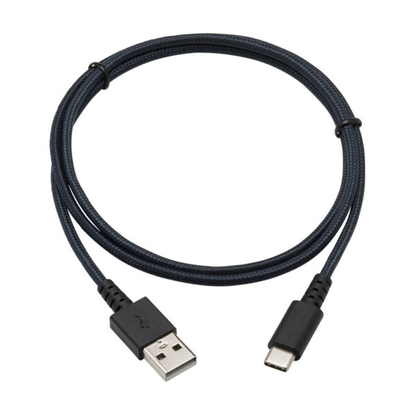 abead74891f31c32df90d63d86c7f0ad Tripp Lite series Heavy-Duty USB-A to USB-C Cable, USB 2.0, UHMWPE and Aramid Fibers, (M/M), Gray, 3 ft. (0.91 m)