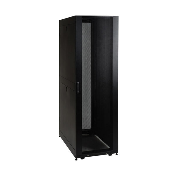 ac0723e615eb38bf6eeefe3cf3cc1615 Tripp Lite series 45U SmartRack Standard-Depth Server Rack Enclosure Cabinet with doors & side panels