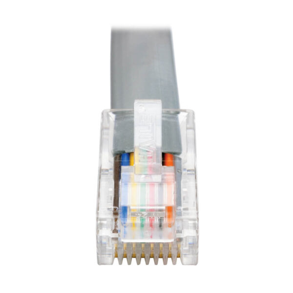 ac12529aba021229d1c748d179b510c8 Tripp Lite series USB-A to RJ45 Serial Rollover Cable (M/M) - Cisco Compatible, 250 Kbps, 6 ft. (1.83 m), Gray