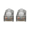 ac182ef994537647fc706b30b91d89c1-9 Tripp Lite series Cat6 Gigabit Molded (UTP) Ethernet Cable (RJ45 M/M), PoE, Gray, 2 ft. (0.61 m)
