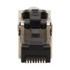 Tripp Lite series Cat6a RJ45 Plug - MPTL, Shielded, 100W High-Power PoE & PoE++, Zinc Die-Cast, Black, TAA