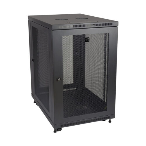 Tripp Lite series SmartRack 18U Mid-Depth Half-Height Rack Enclosure Cabinet
