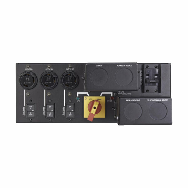 Eaton 9PX Maintenance Bypass for Select 8kVA to 11kVA 9PX UPS Systems, Hardwired Input/Output, 3 L6-30R Outlets, 3U Rack/Tower