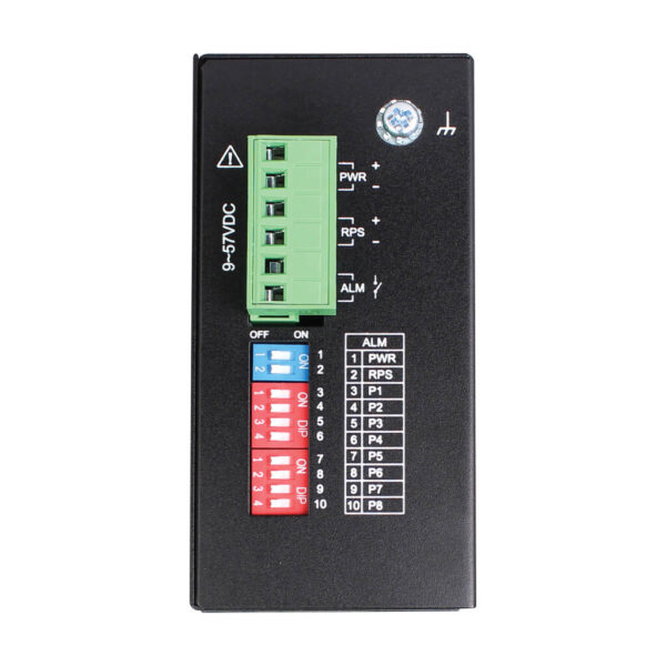 Tripp Lite series 8-Port Unmanaged Industrial Gigabit Ethernet Switch - 10/100/1000 Mbps, DIN Mount, TAA