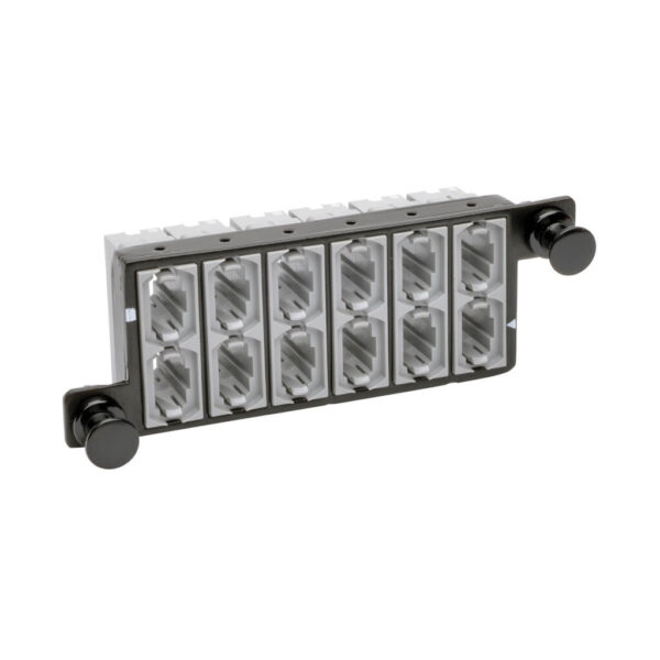 Tripp Lite series 40 GB Pass-Through Cassette, (x12) 12-Fiber MTP/MPO ( Female )