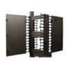 ac9b090d72d3222f31a582bc58dc245b Tripp Lite series SmartRack 12-in. (30.48 cm) Width High Capacity Vertical Cable Manager - Double finger duct with cover