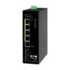 aca80f0cf5fccb639e1712b7f372e746 Tripp Lite series 5-Port Unmanaged Industrial Gigabit Ethernet Switch - 10/100/1000 Mbps, PoE+ 30W, -10° to 60°C, 2 GbE SFP Slots, DIN Mount, TAA