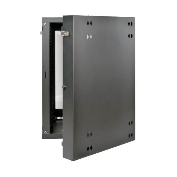 acae8a284bb5e466df95a7029681b636 Tripp Lite series SmartRack 18U UPS-Depth Wall-Mount Half-Height Rack Enclosure, Clear Acrylic Window, Hinged Back