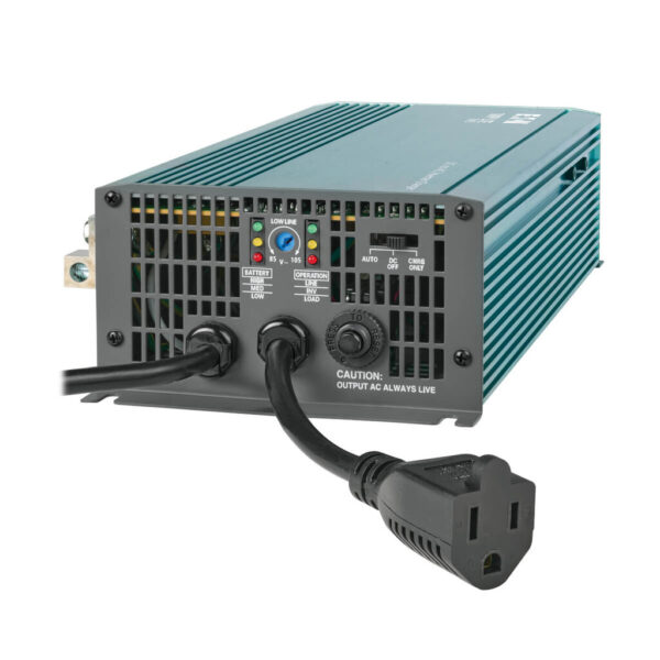 Tripp Lite series 700W PowerVerter APS 12VDC 120V Inverter/Charger with Auto-Transfer Switching, 1 Outlet