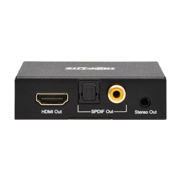 acdba92e6e88c8aeca39268e2ed34f9d Tripp Lite series 4K HDMI Audio De-Embedder/Extractor with TOSLINK, RCA and 3.5 mm Stereo Output, 5.1 Channel, HDCP 2.2, 4K 60 Hz