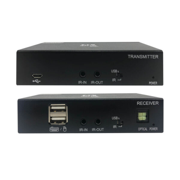 Tripp Lite series HDMI over Cat6 Extender Kit, KVM Support, 4K 60Hz, 4:4:4, USB/IR, PoC, HDR, HDCP 2.2, 230 ft., TAA