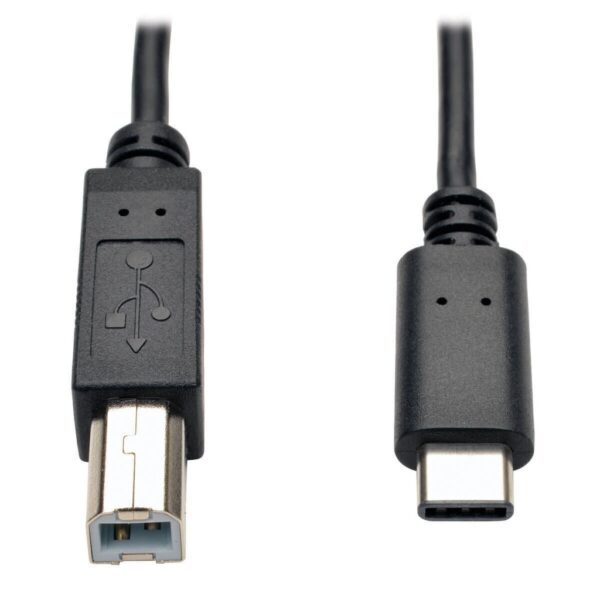 ad0d84498fe7db1b183b850d7a92140a Tripp Lite series USB-C to USB-B Cable - USB 2.0, (M/M), 6 ft. (1.83 m)