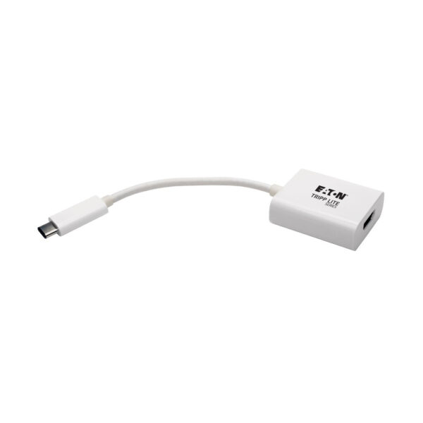 Tripp Lite series USB 3.2 Gen1 Type-C to HDMI 4K Adapter with Alternate Mode - DP 1.2, White