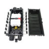 ad2ea2b8b6c6ee5a8a9488f4ce359e0a Tripp Lite series Fiber Splice Horizontal Enclosure - 3 Splicing Trays, 72 Fiber Capacity, IP68 Rated - N600H-0072-3