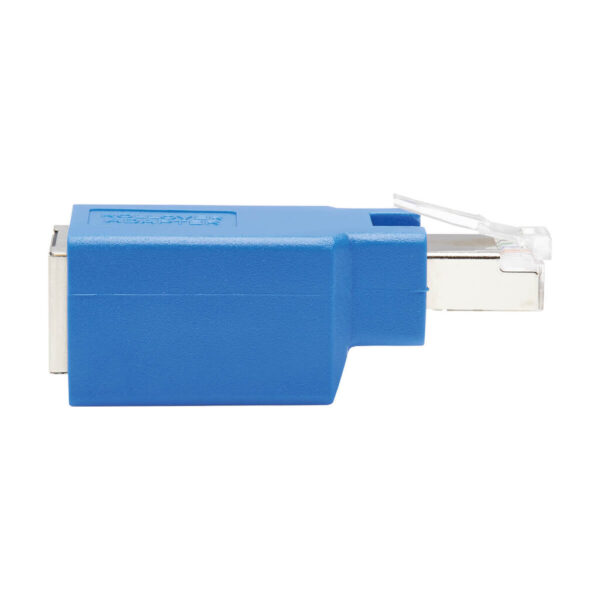 Tripp Lite series Cisco Serial Console Rollover Adapter (M/F) - RJ45 to RJ45, Shielded, Blue