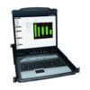Tripp Lite series NetDirector 16-Port 1U Rack-Mount Console KVM Switch with 19-in. LCD + 8 PS2/USB Combo Cables