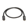 ad7933492018a72c472b65cab6984e9b Tripp Lite series Thunderbolt 3 Passive Cable (M/M) - 40 Gbps, 5A 100W Power Delivery, 4K/60 Hz, 0.5 m (1.6 ft.), Black