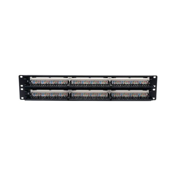 Tripp Lite series 48-Port 2U Rack-Mount Cat5e 110 Patch Panel, 568B, RJ45 Ethernet, TAA