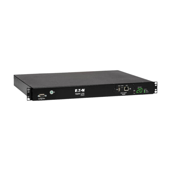 ad8f3ca5865909329ca90d88843a876a Tripp Lite series 3.8kW Single-Phase Switched Automatic Transfer Switch PDU, Two 200-240V C20 Inlets, 8 C13 & 2 C19 Outputs, 1U, TAA